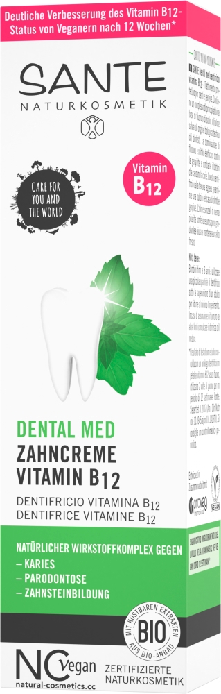 Produktbild von Sante - Dent Med Zahncreme Vitamin B12