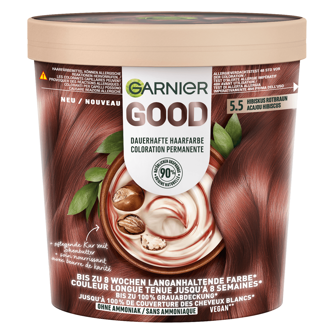 Good Color - Dauerhafte Haarfarbe 5.5 Hibiskus Rotbraun