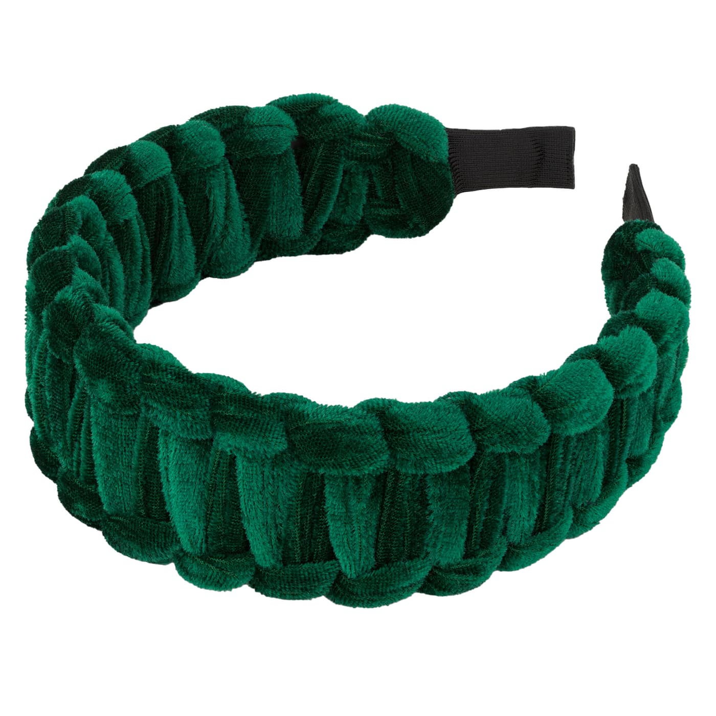 TRISA Hair - Velvet Hairband Green