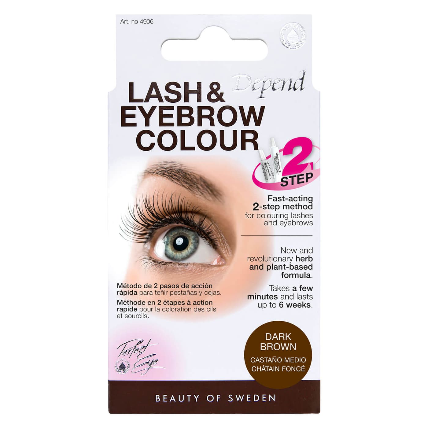 Perfect Eye - Lash and Eyebrow Color Dark Brown