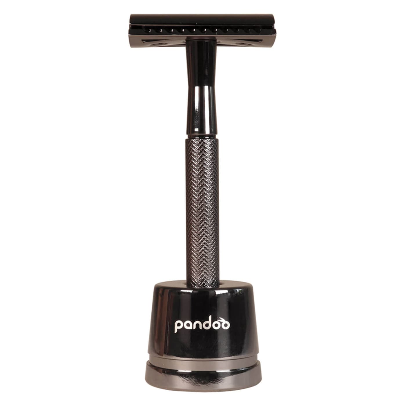 pandoo - Metall Rasierhobel Schwarz