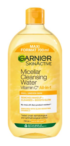 Skinactive Face - Mizellen Reinigungswasser All-in-1 Mit Vitamin C