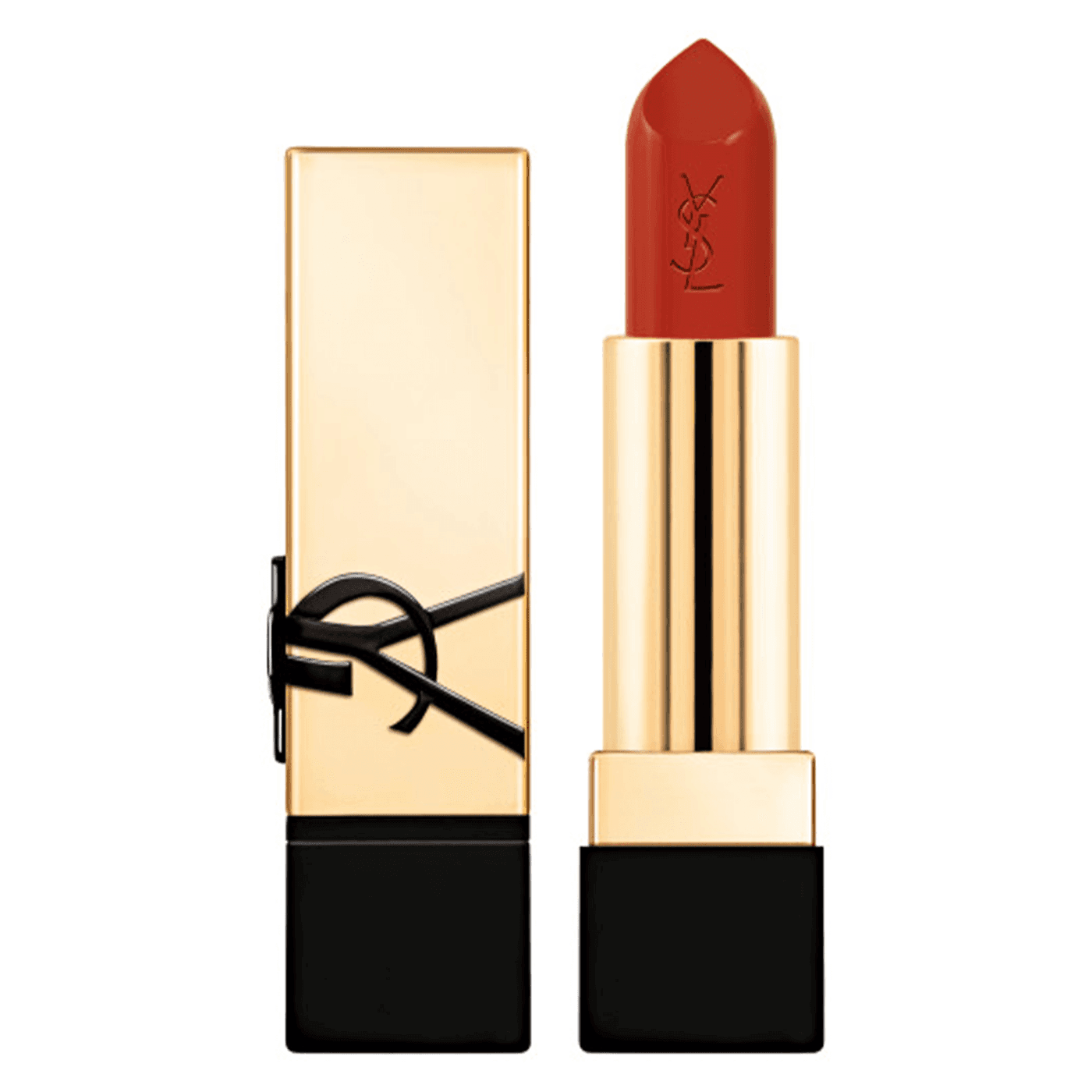 Rouge Pur Couture - Caring Satin Lipstick O4 Rusty Orange