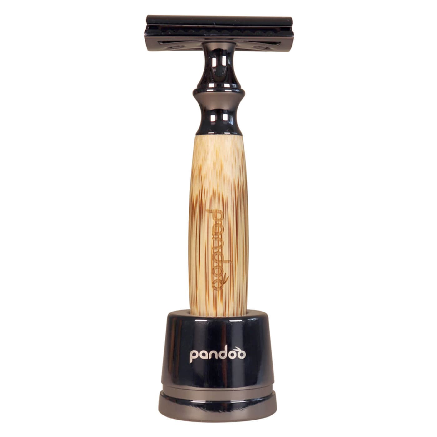 pandoo - Bambus Rasierhobel breiter Griff