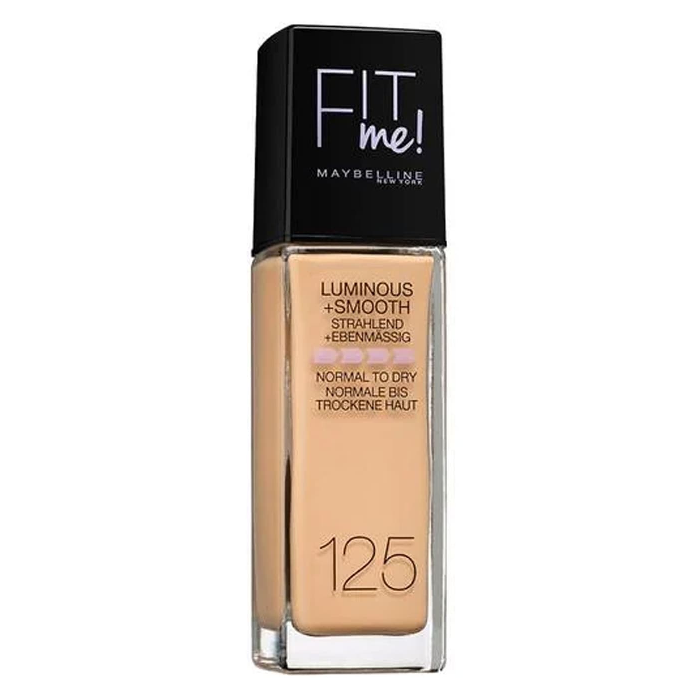 Maybelline NY Teint - Fit Me! Liquid Make-up 125 Nude Beige