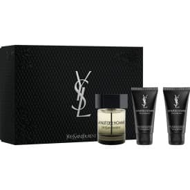 La Nuit de L'Homme - Eau De Toilette Set (edt 100ml + Showergel 50ml + Showergel 50ml)