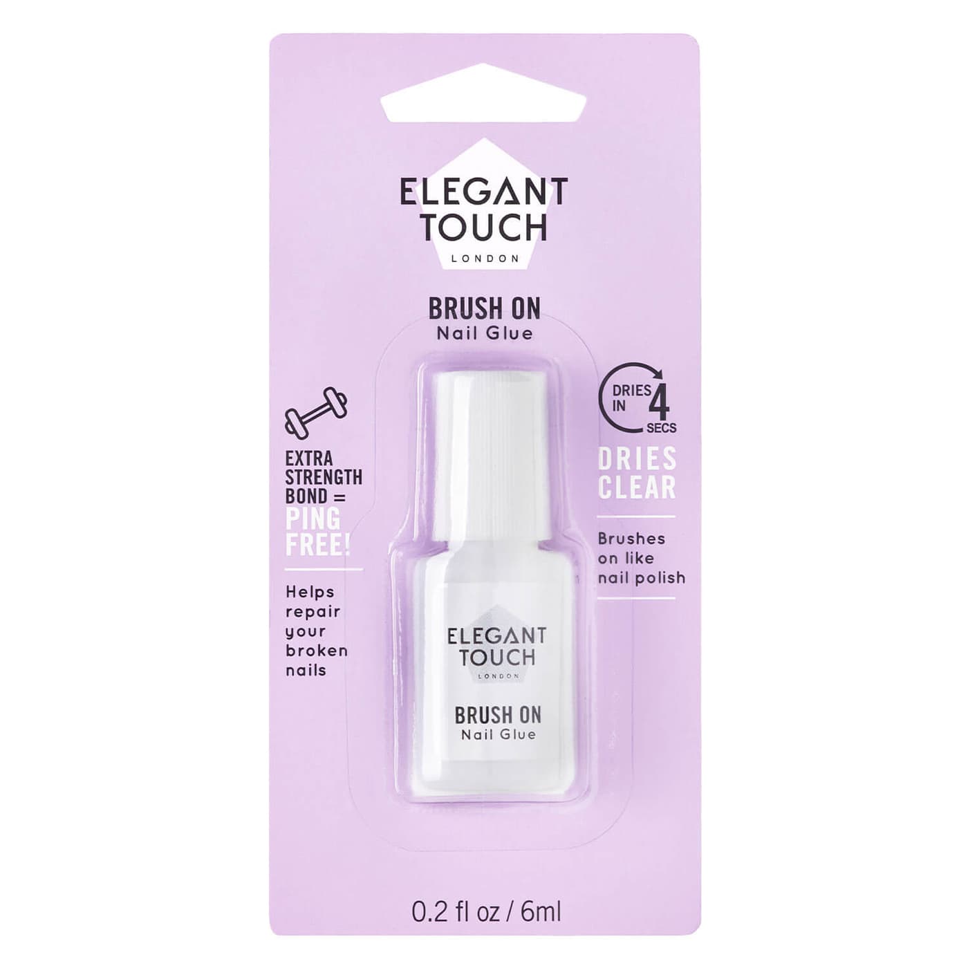Elegant Touch - Brush On Nail Glue