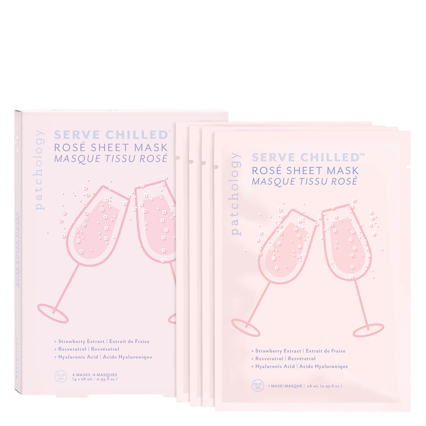 Serve Chilled - Rosé Sheet Mask