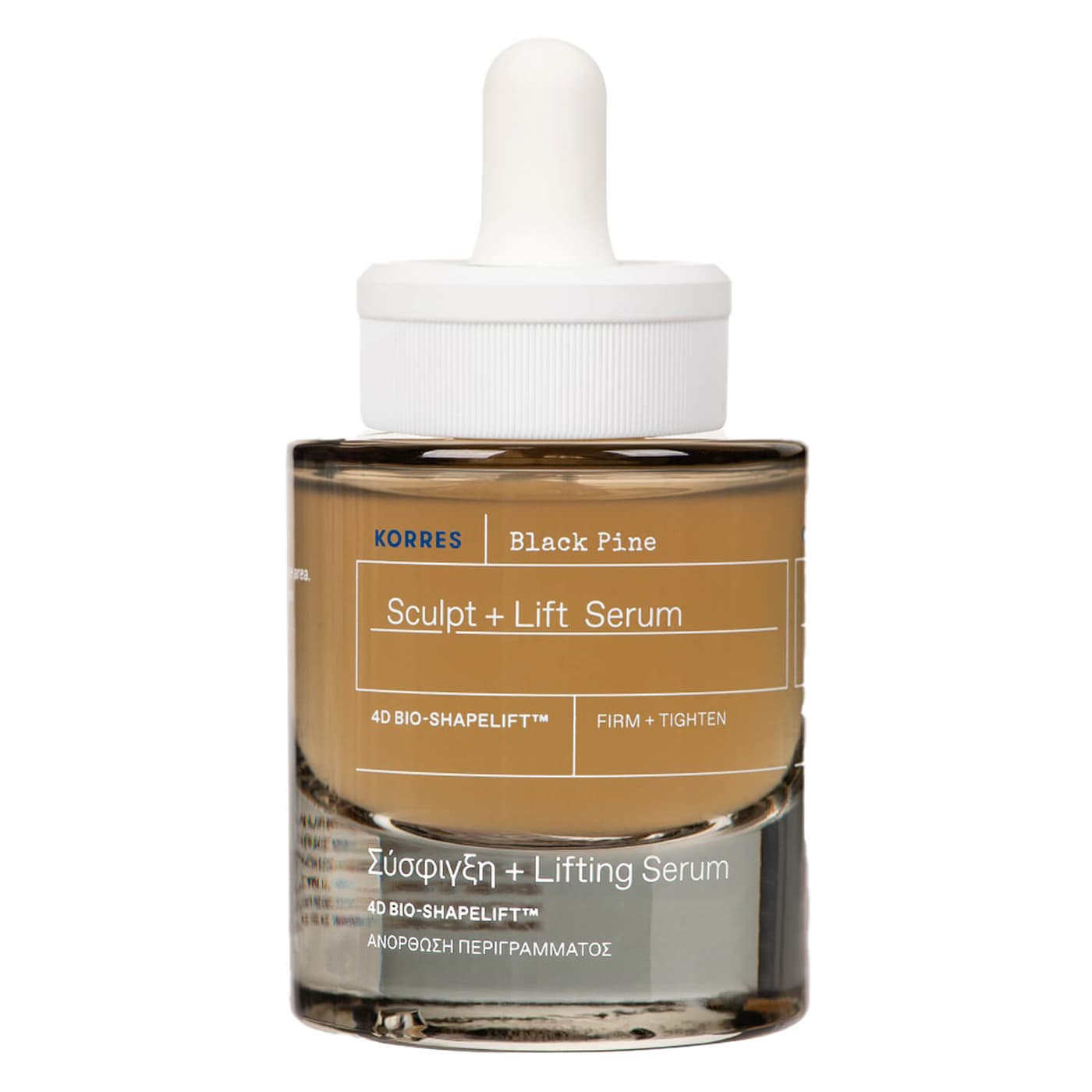 Korres Care - Black Pine 4D BioShapeLift Sculpt + Lift Serum