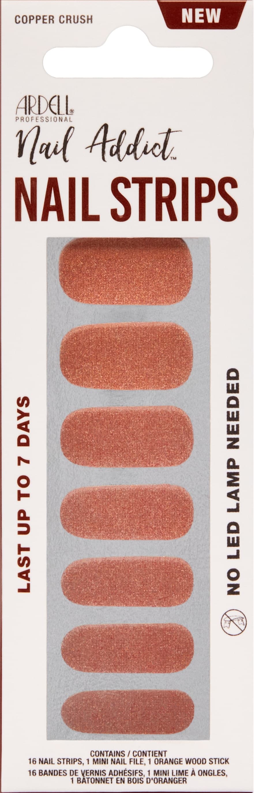 Nail Addict - Nail Strips Copper Crush