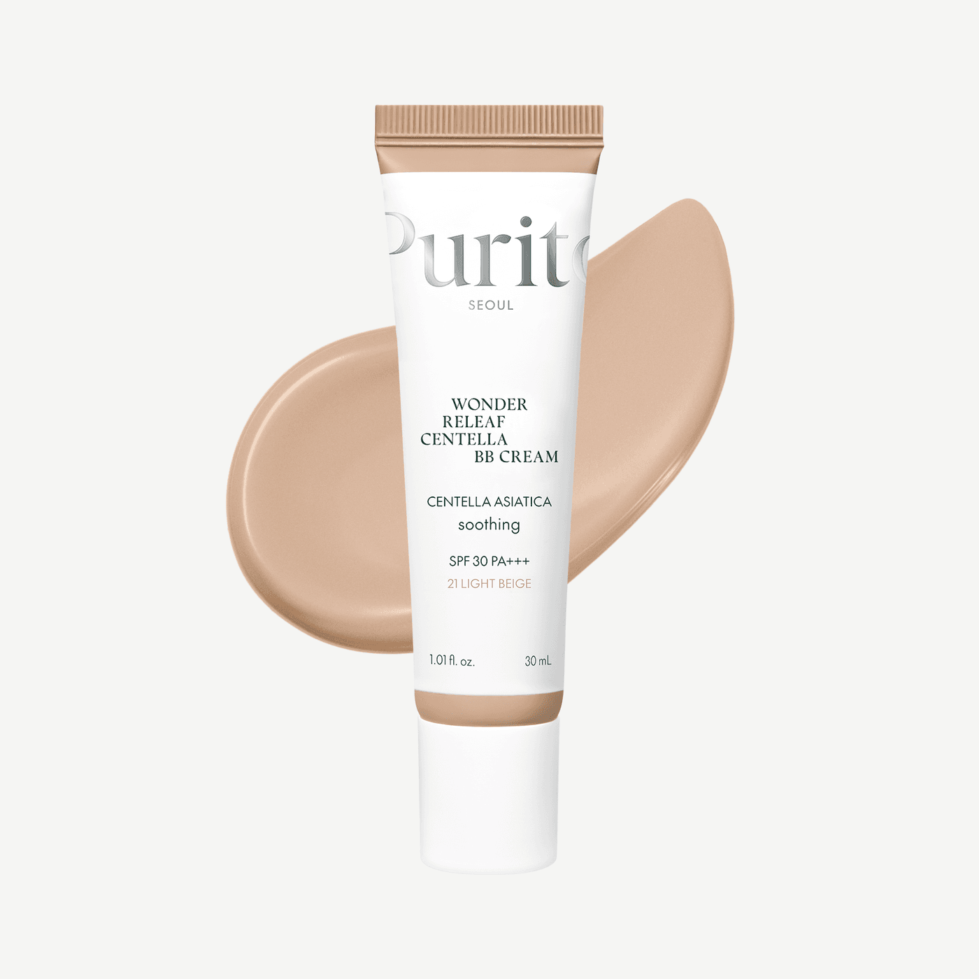Purito - Wonder Releaf Centella BB Cream #21 Light Beige