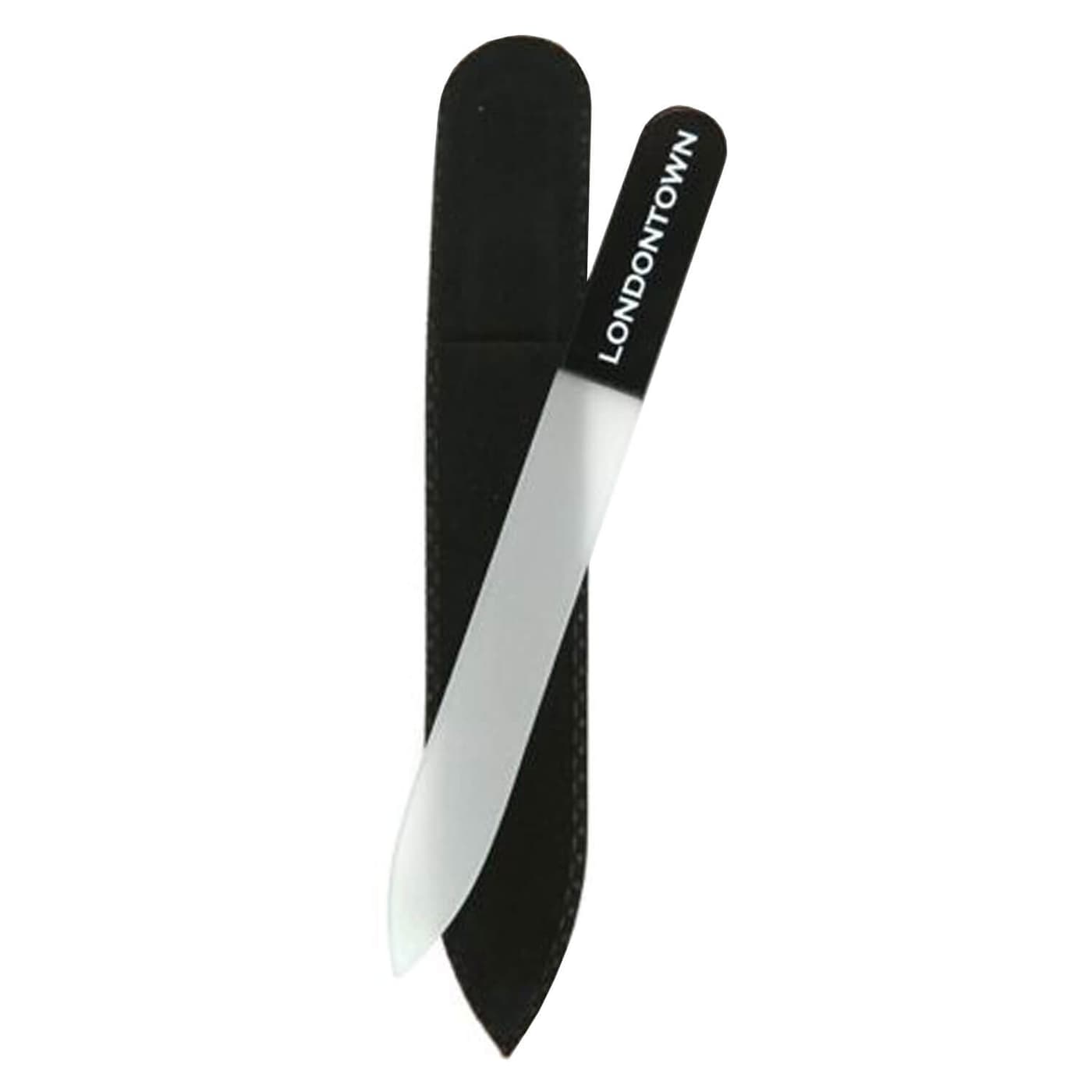 kur - Glas Nagelfeile Schwarz