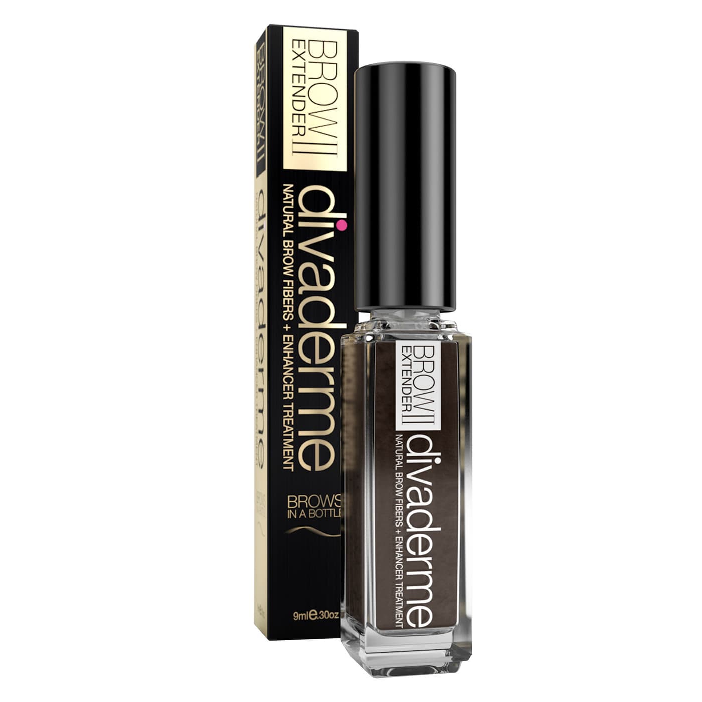 Divaderme - Brow Extender II Chocolate Brown