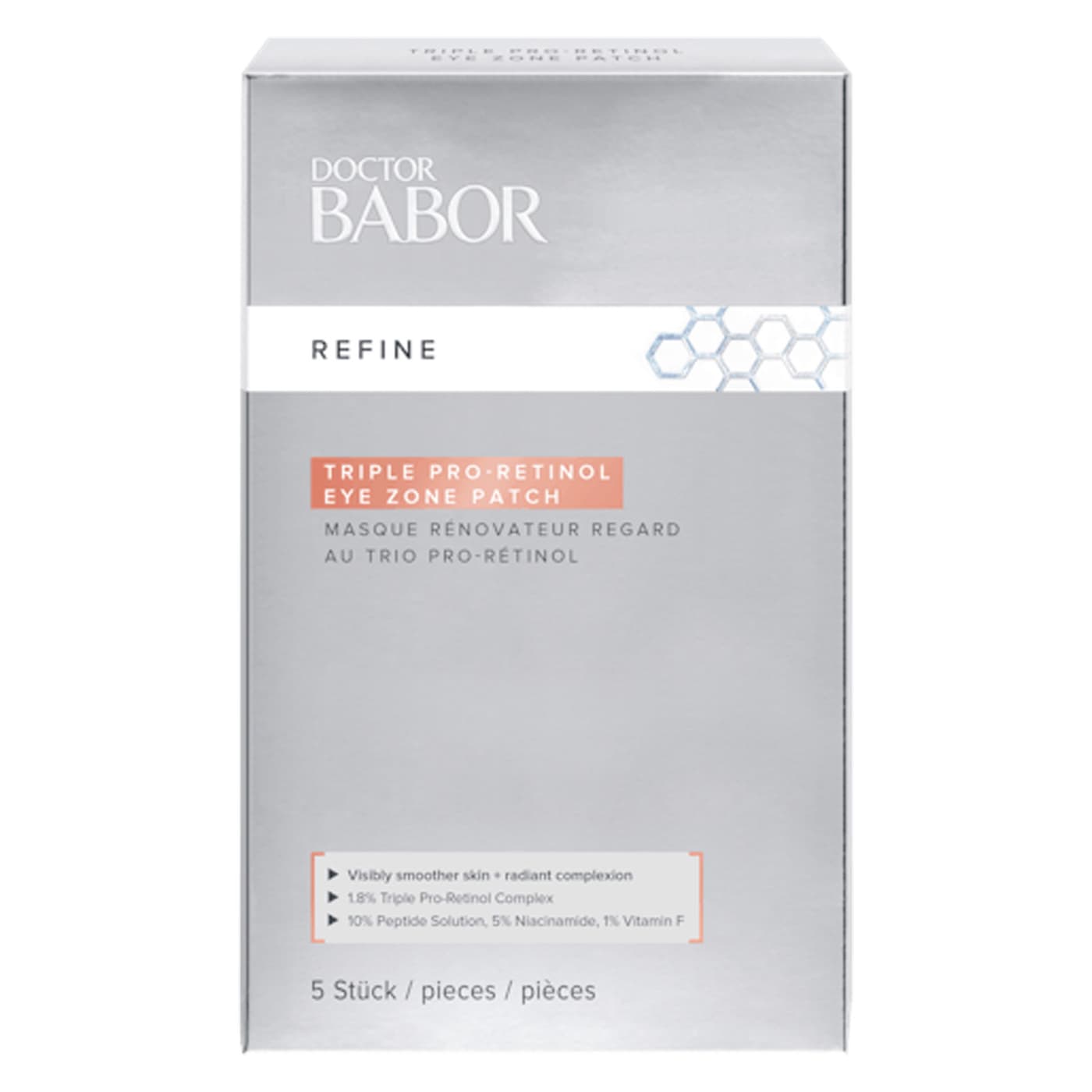 DOCTOR BABOR - Triple Pro Retinol Renewal Eye Patches