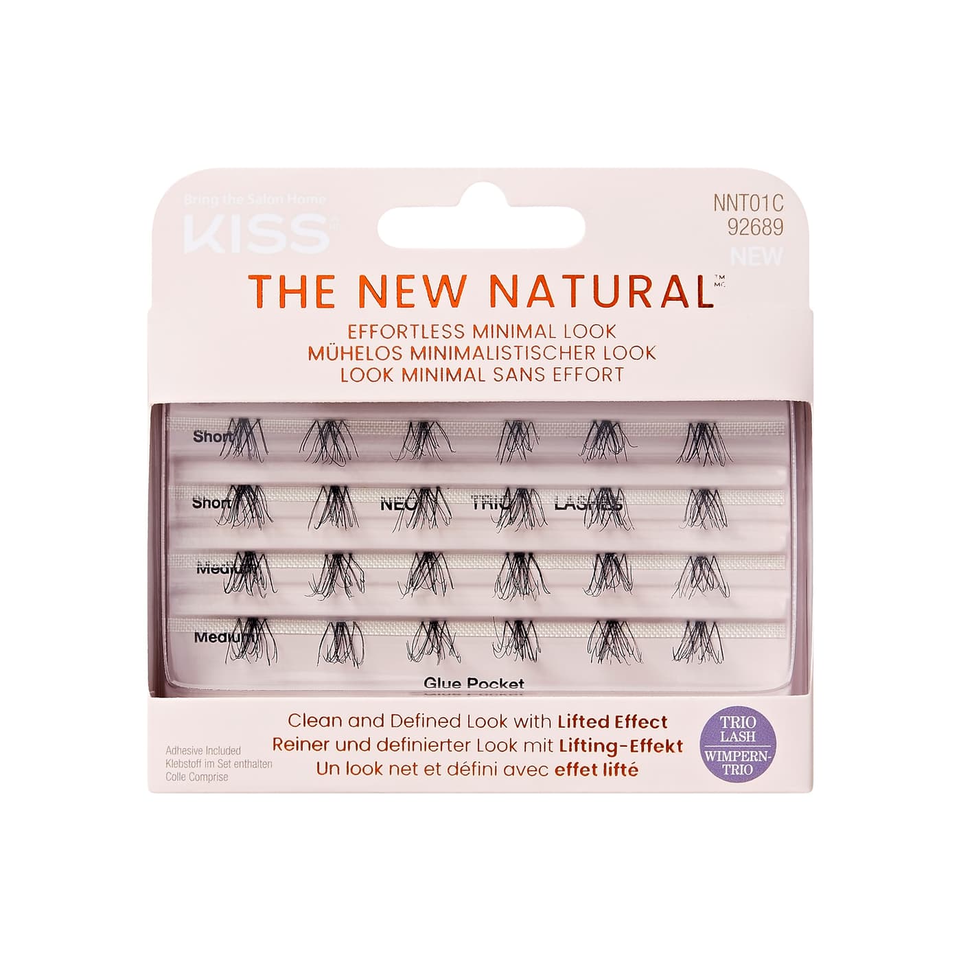 KISS Lashes - Ks The New Natural Trio 01