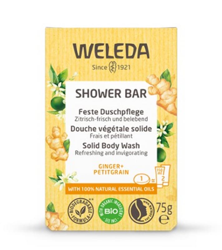 Weleda - Feste Duschpfl. Ginger&Petitgrain