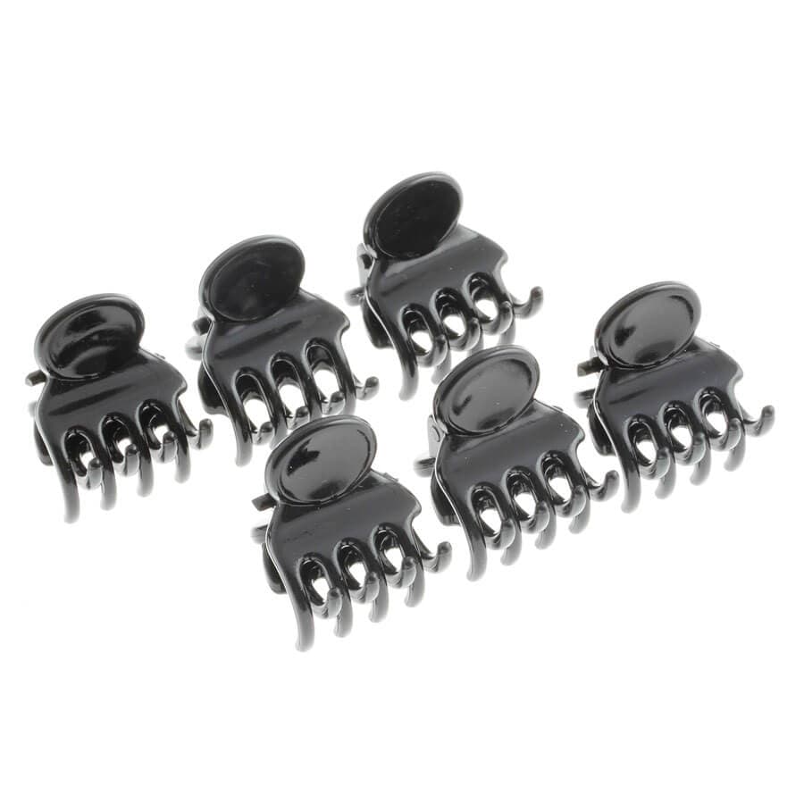 DailyGO - Klemme schwarz Kunststoff 1.5cm