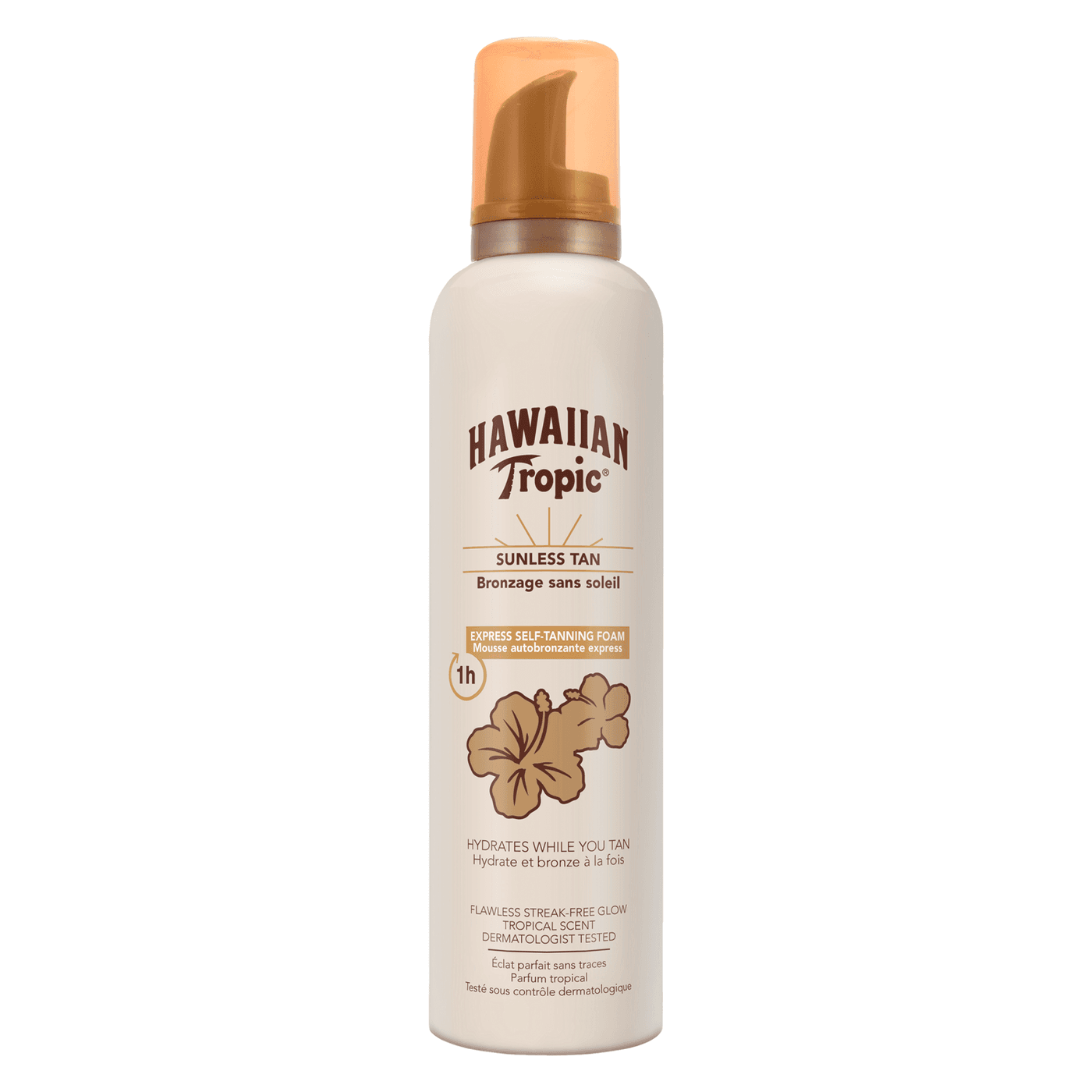 Hawaiian Tropic - Selbstbräuner Schaum 1h Express
