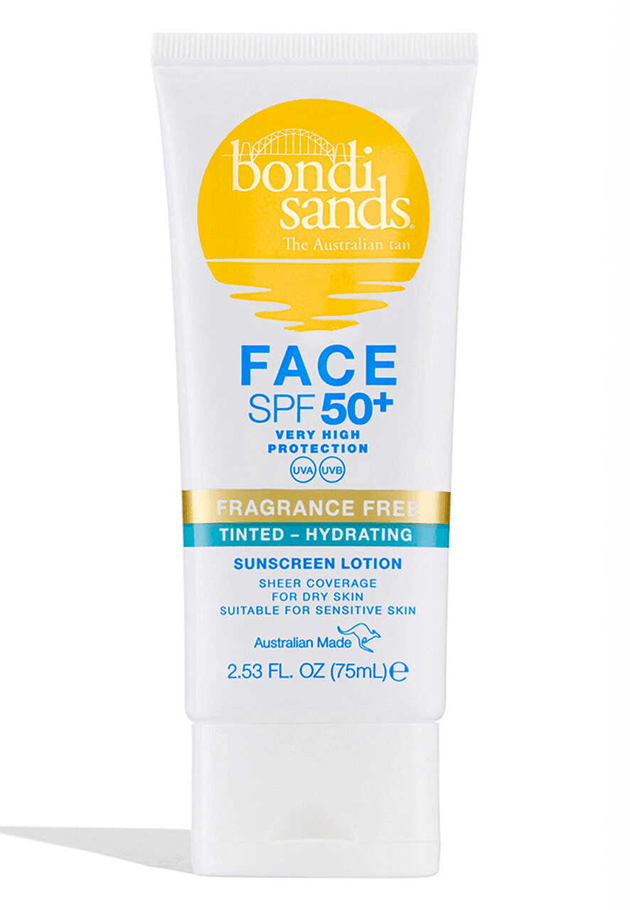 Bondi Sands - SPF 50+ Fragrance Free Hydrating Tinted Face Lotion