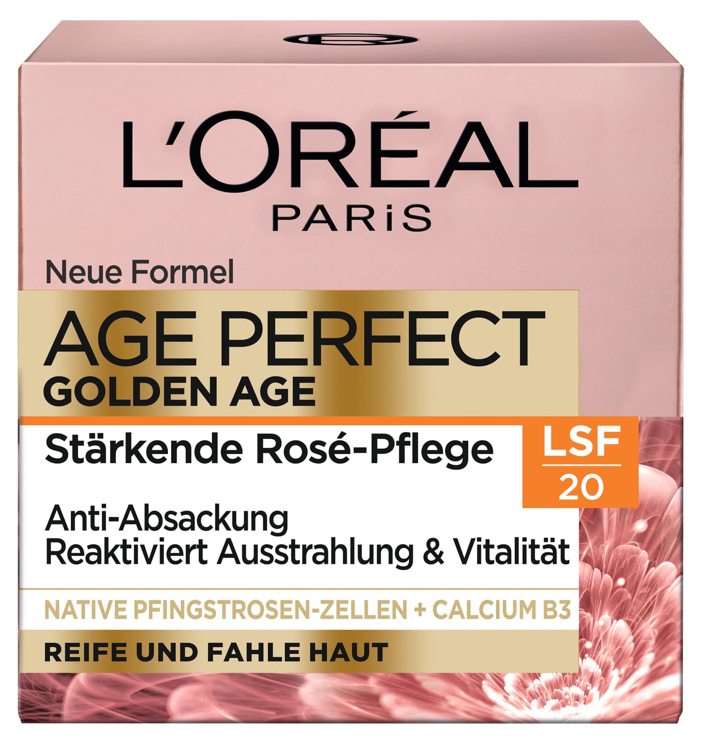 L'Oreal Skincare - Age Perfect Golden Age Stärkende Rosé-pflege Lsf 20