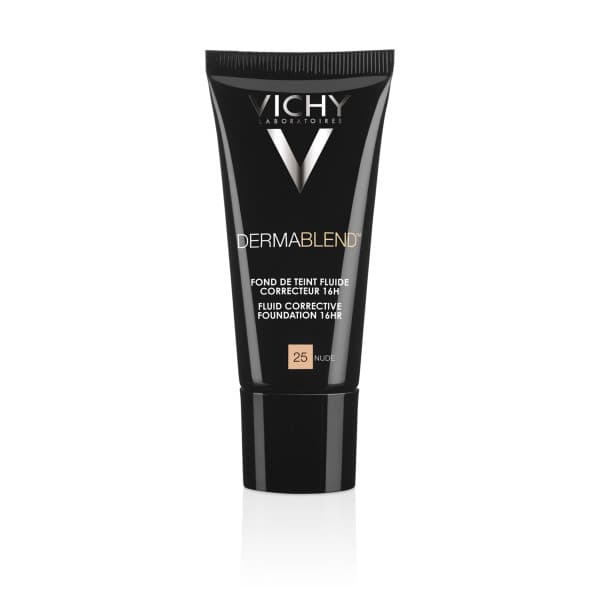 Vichy Dermablend - Korrigierendes Make-up Fluid Mit Hoher Deckkraft 16 Stunden Halt SPF28 25 Nude