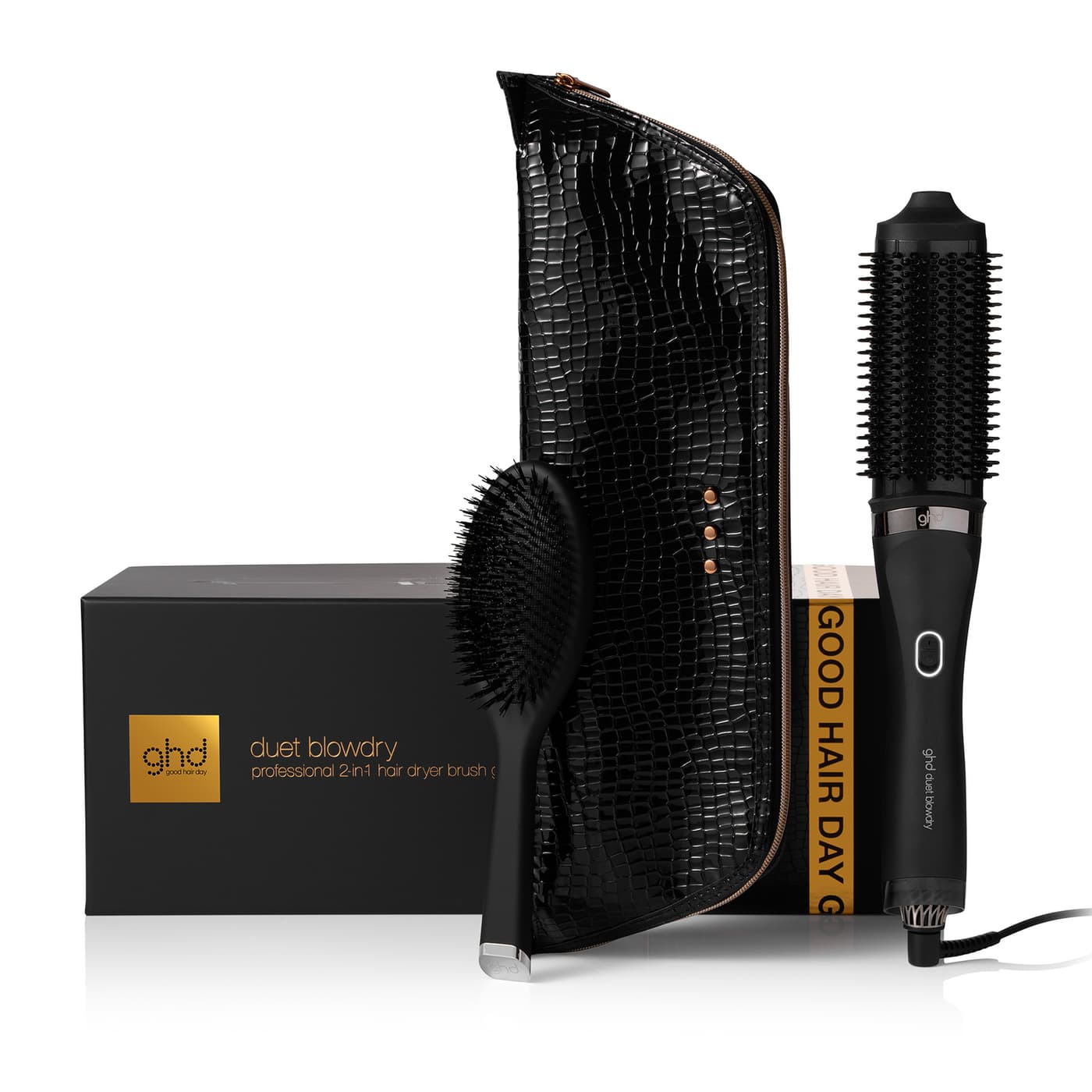 ghd Cherry Chic Collection - Duet Blowdry™ Gift-set Black