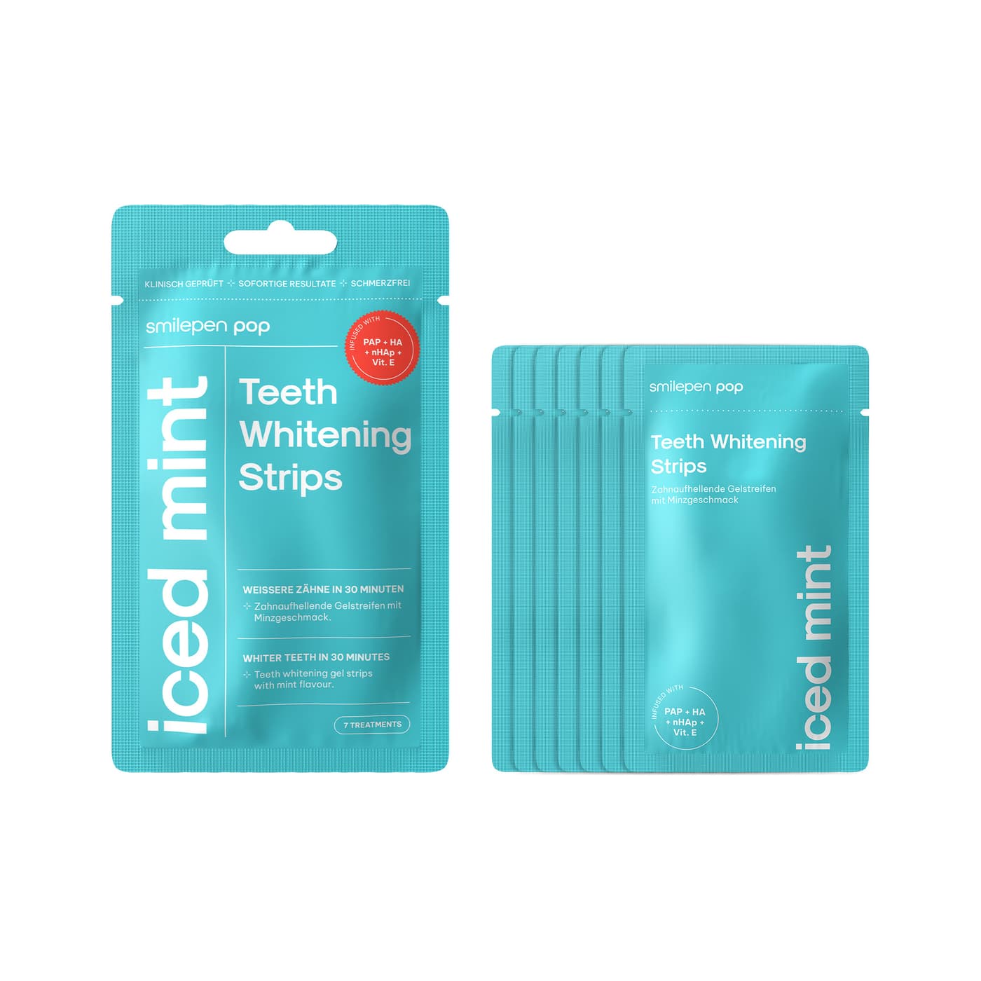 Pop - "iced Mint" Whitening Strips