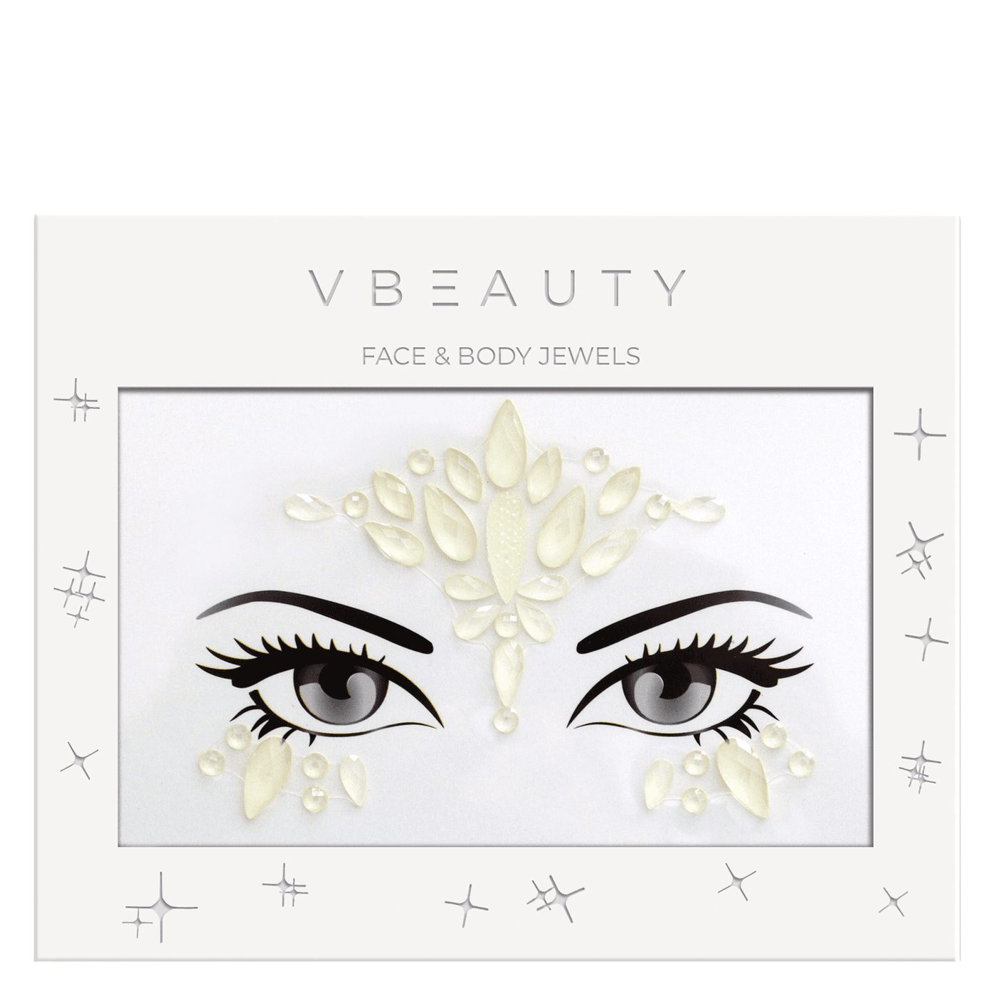 VBEAUTY Make Up - Face Jewel Fifty shades of glitter (Glow in the dark)