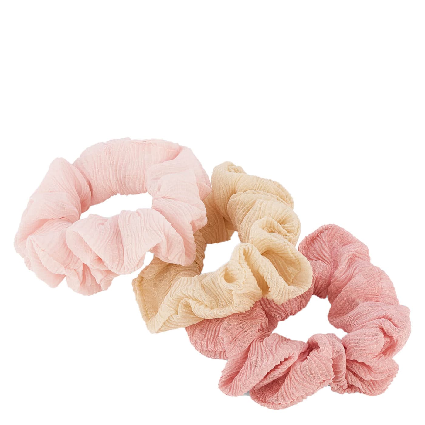 Body Mind and Soul Scrunchie Yoga Chiffon Rosa