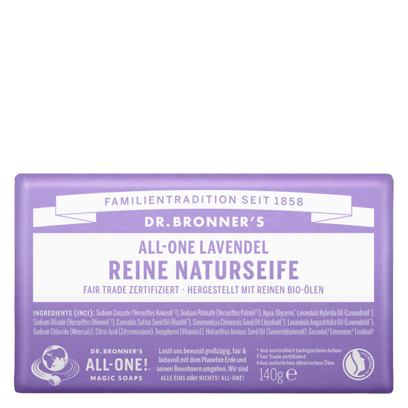 DR. BRONNER'S - Naturseife Lavender