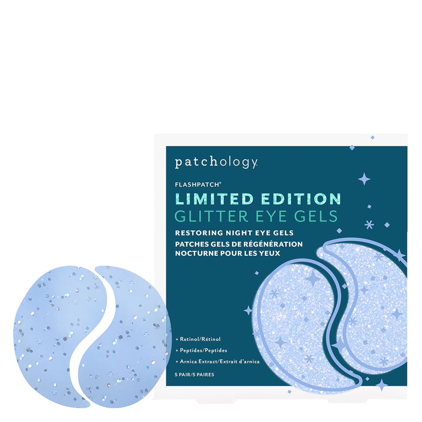 FlashPatch - Glitter Restoring Night Eye Gels