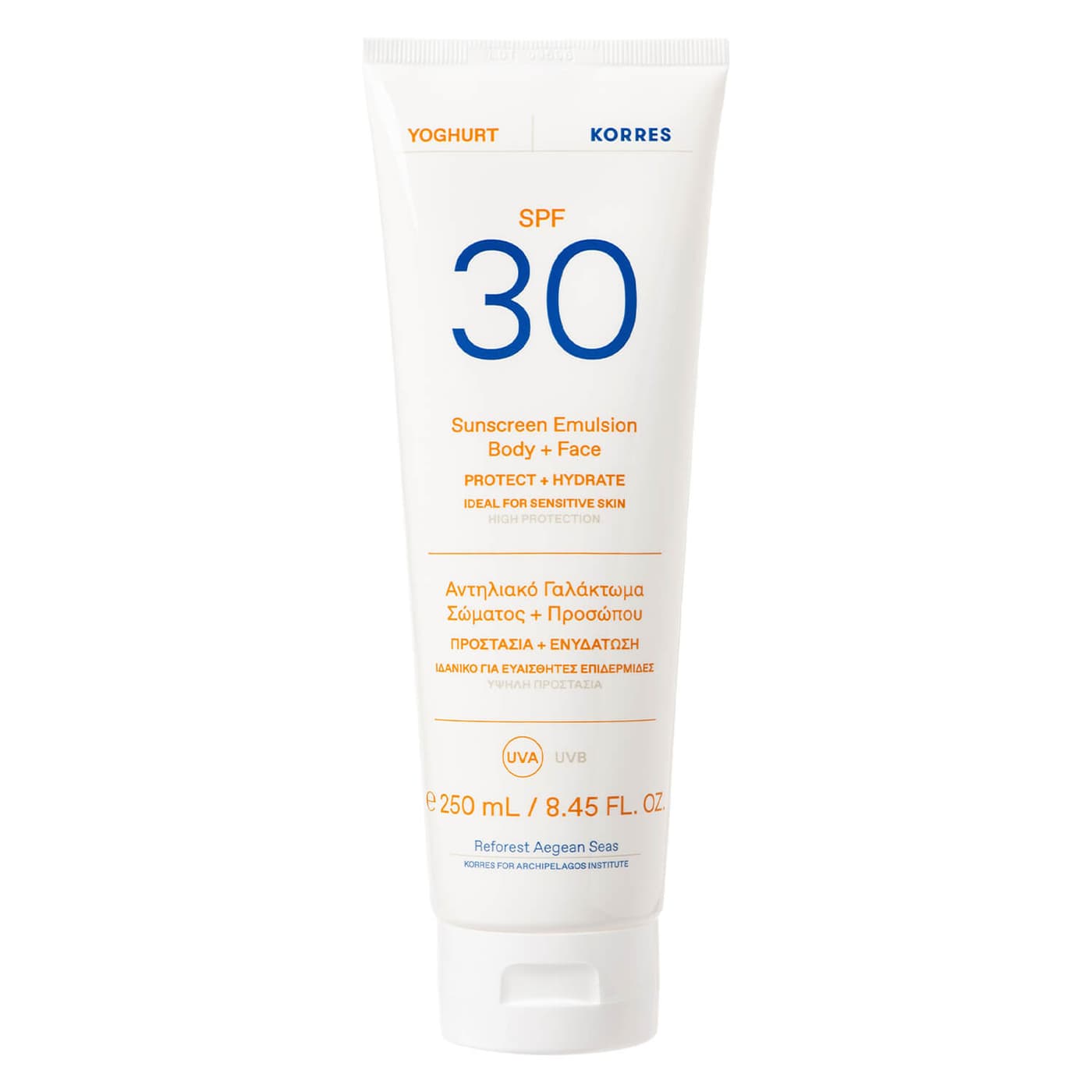 Korres Care - Yoghurt Sunscreen Emulsion Body + Face SPF30