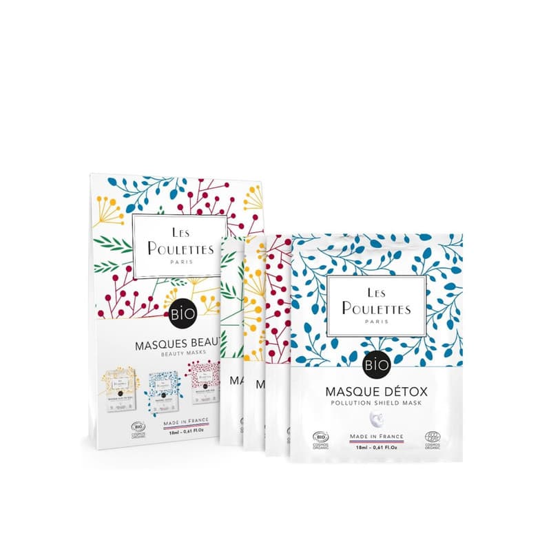 Les Poulettes - Beauty Masks (set of 4)