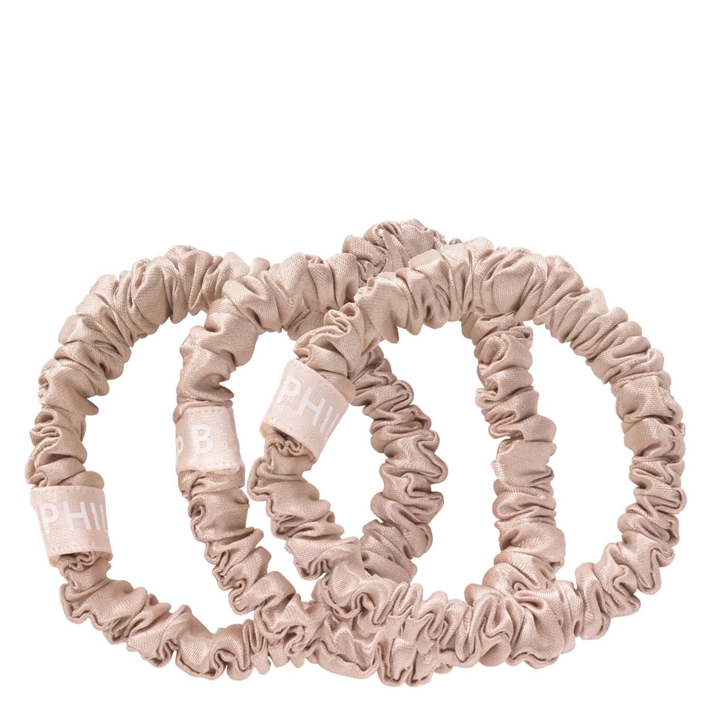 Philip B - Petite Champagne Scrunchie Set
