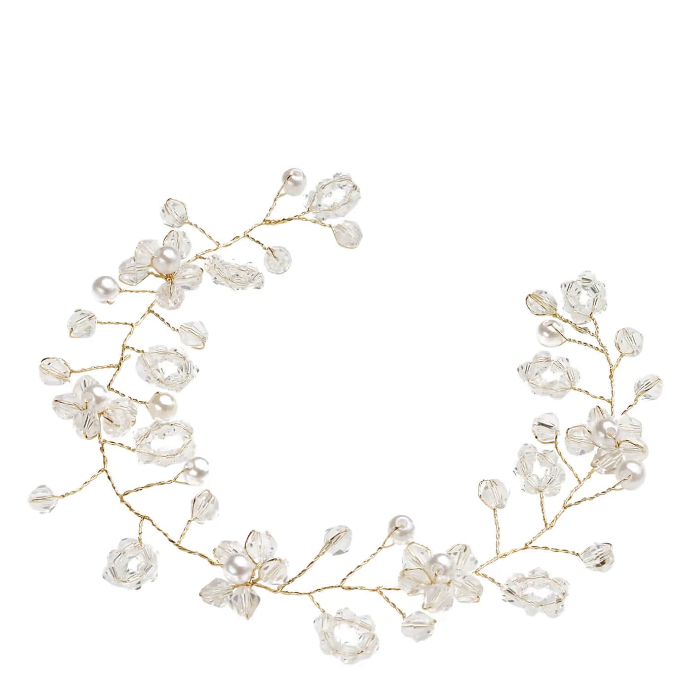 Celebride Haarschmuck Boho Perlen & Blümchen