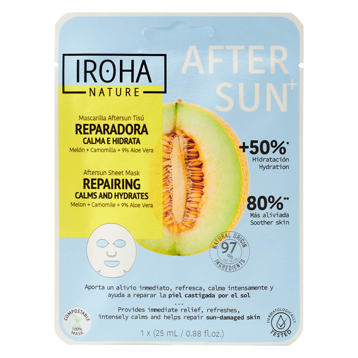 Iroha Nature - After Sun Sheet Mask Repairing