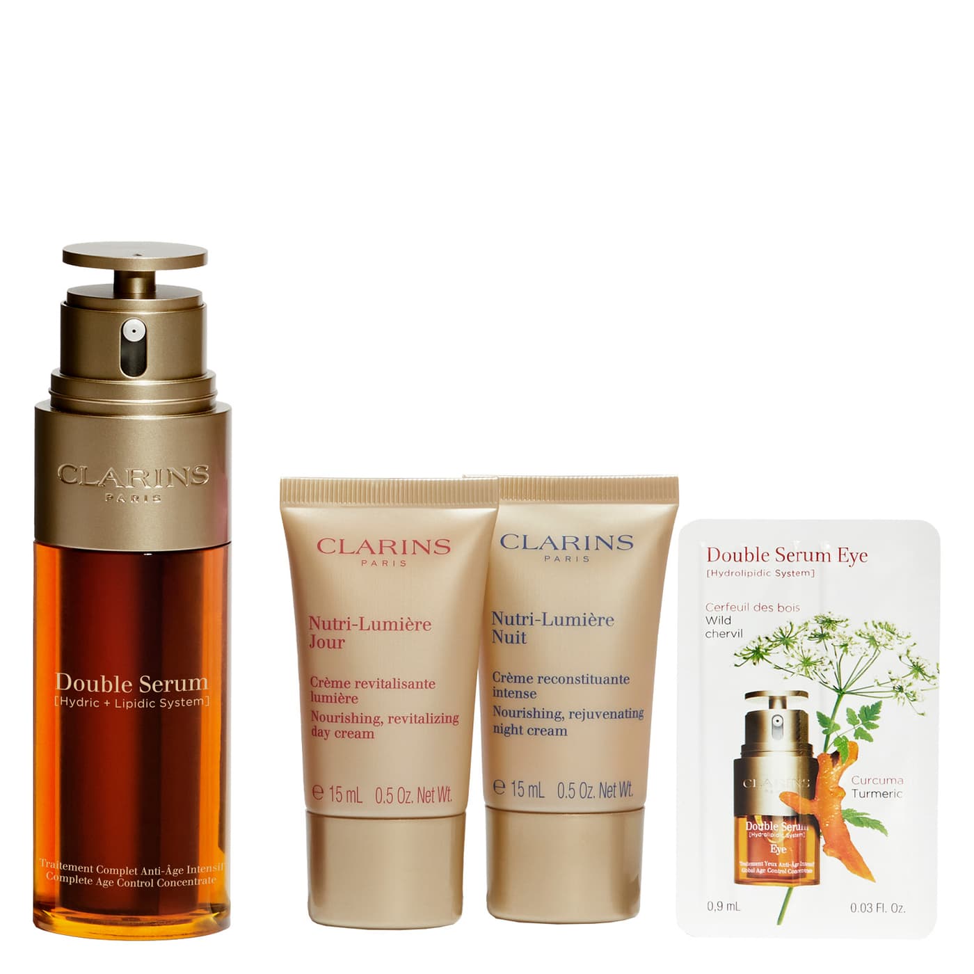 Clarins Specials - Double Serum & Nutri Lumière Set
