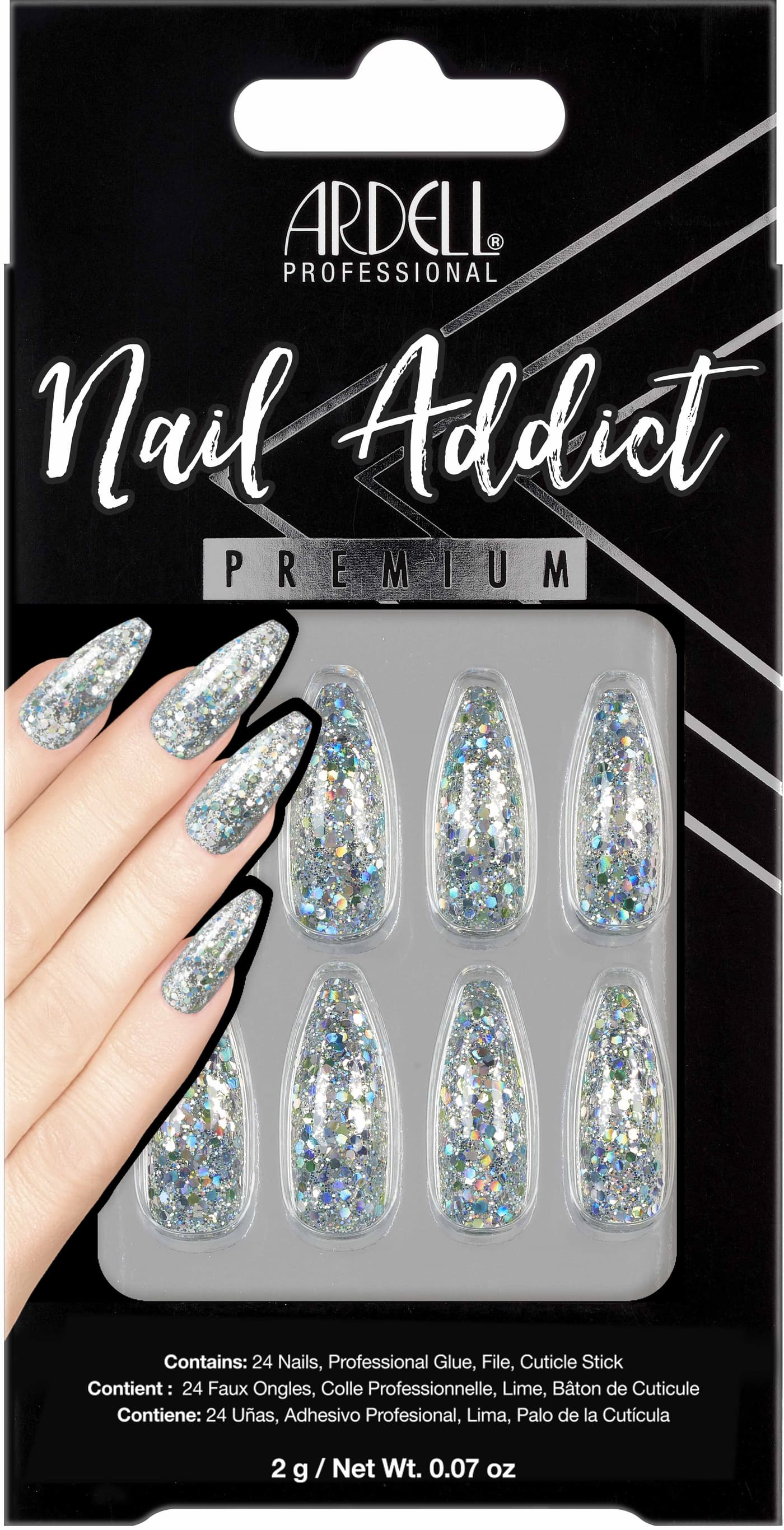 Nail Addict - Premium Blue Jeweled Glitter