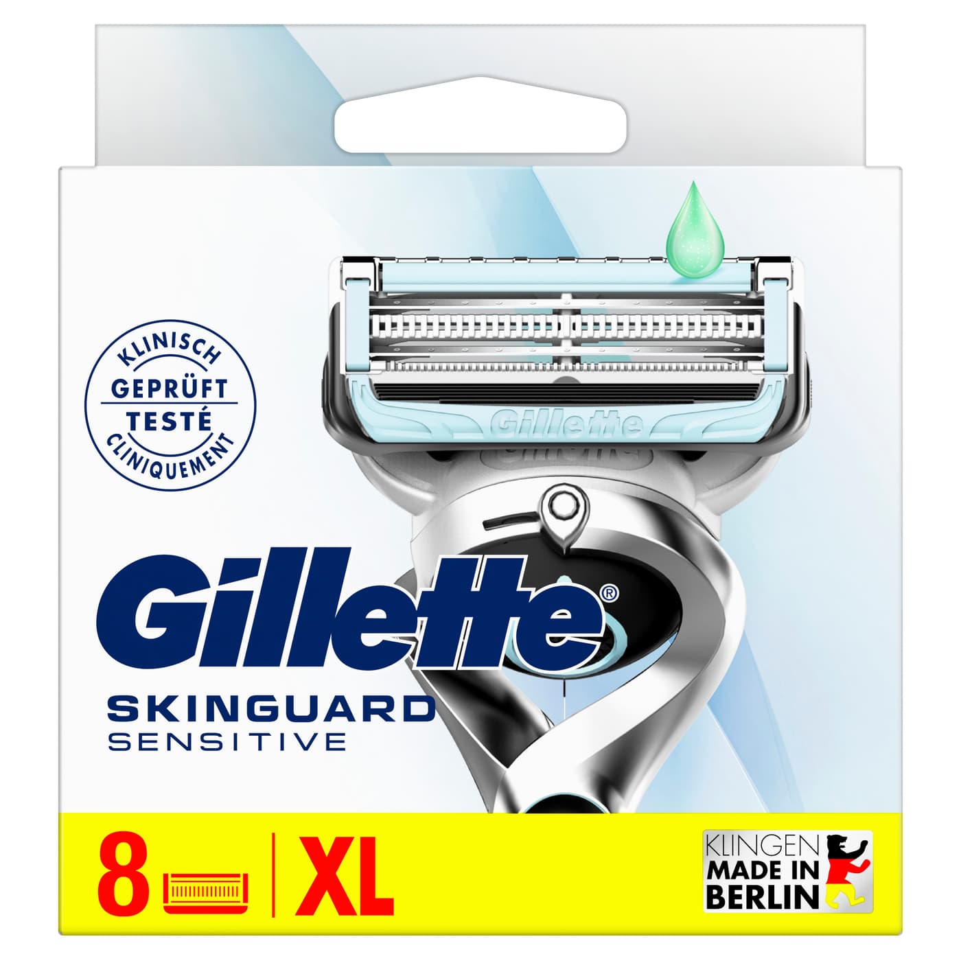 Gillette - SkinGuard Sensitive Systemklingen 8er