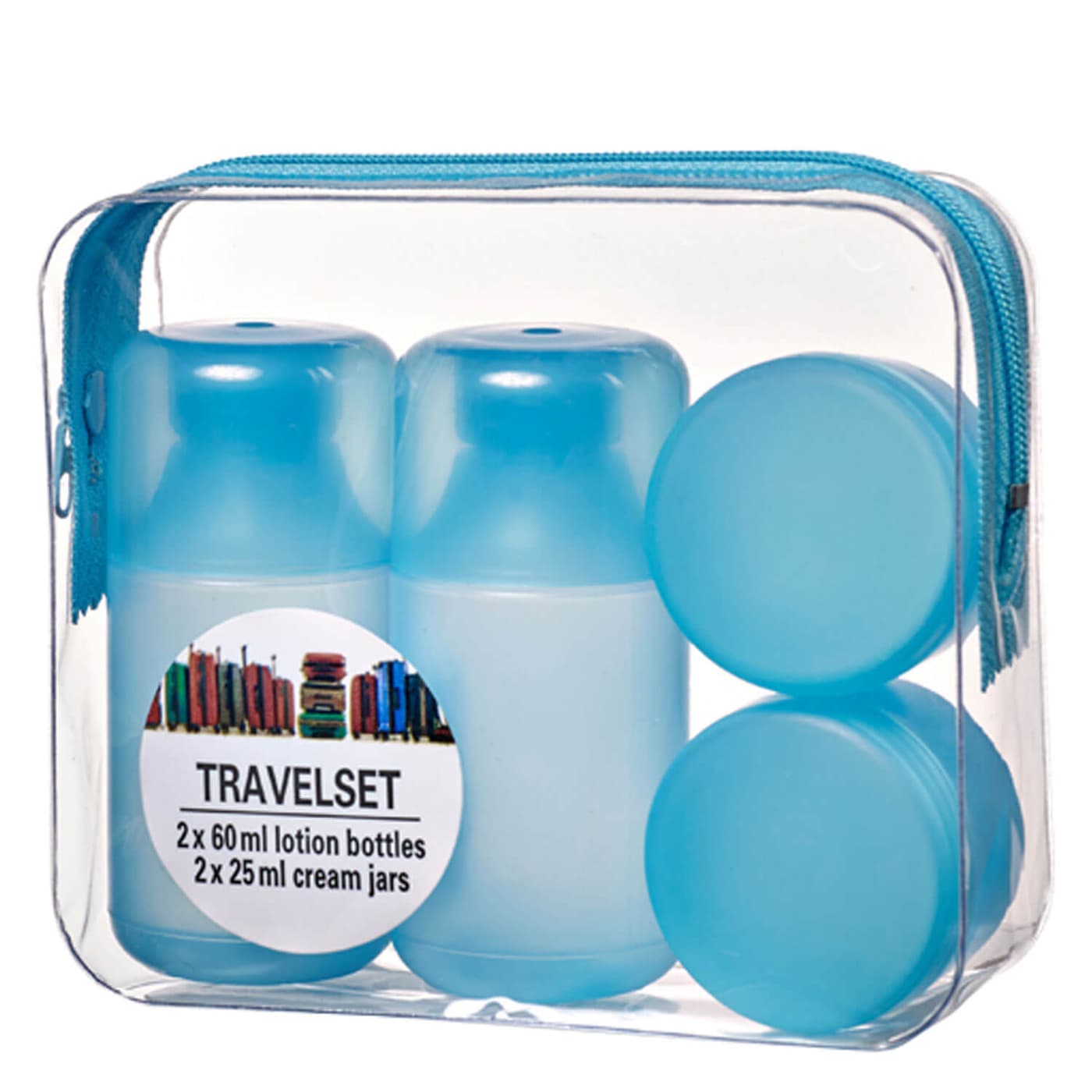 TRISA Travel - Reiseset Blau Klein