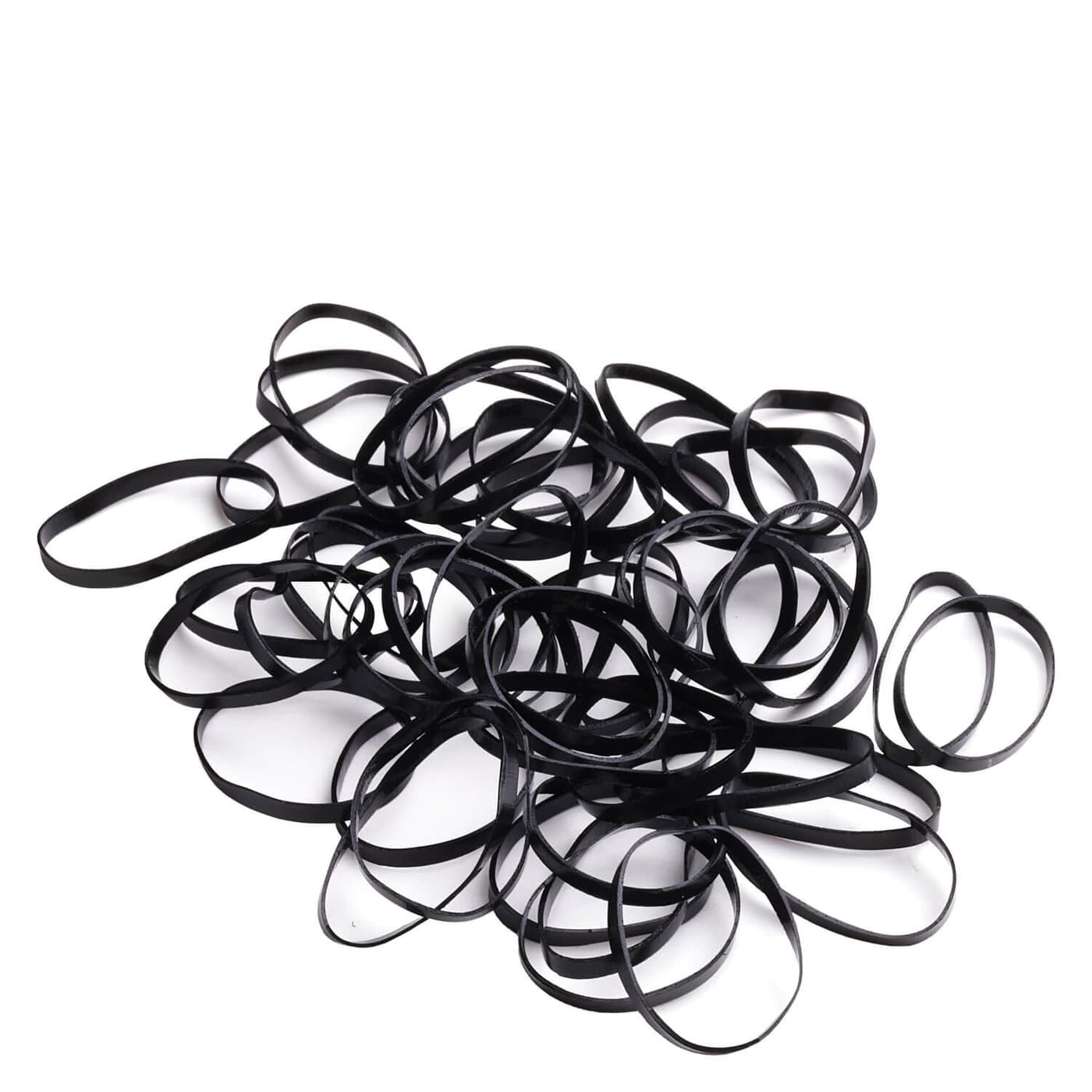 DailyGO - Midi-Haargummi Silikon schwarz