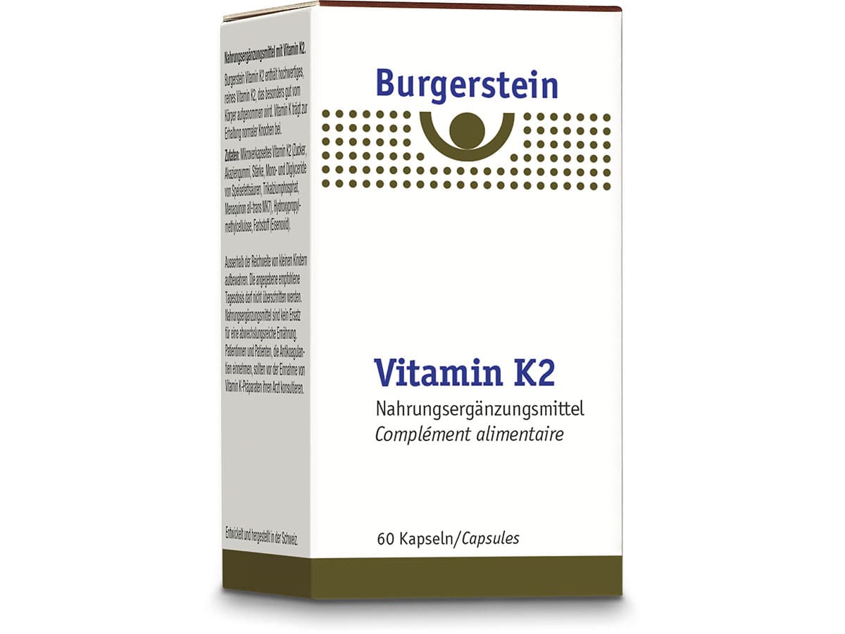 Burgerstein - Vitamin K2 Kapseln
