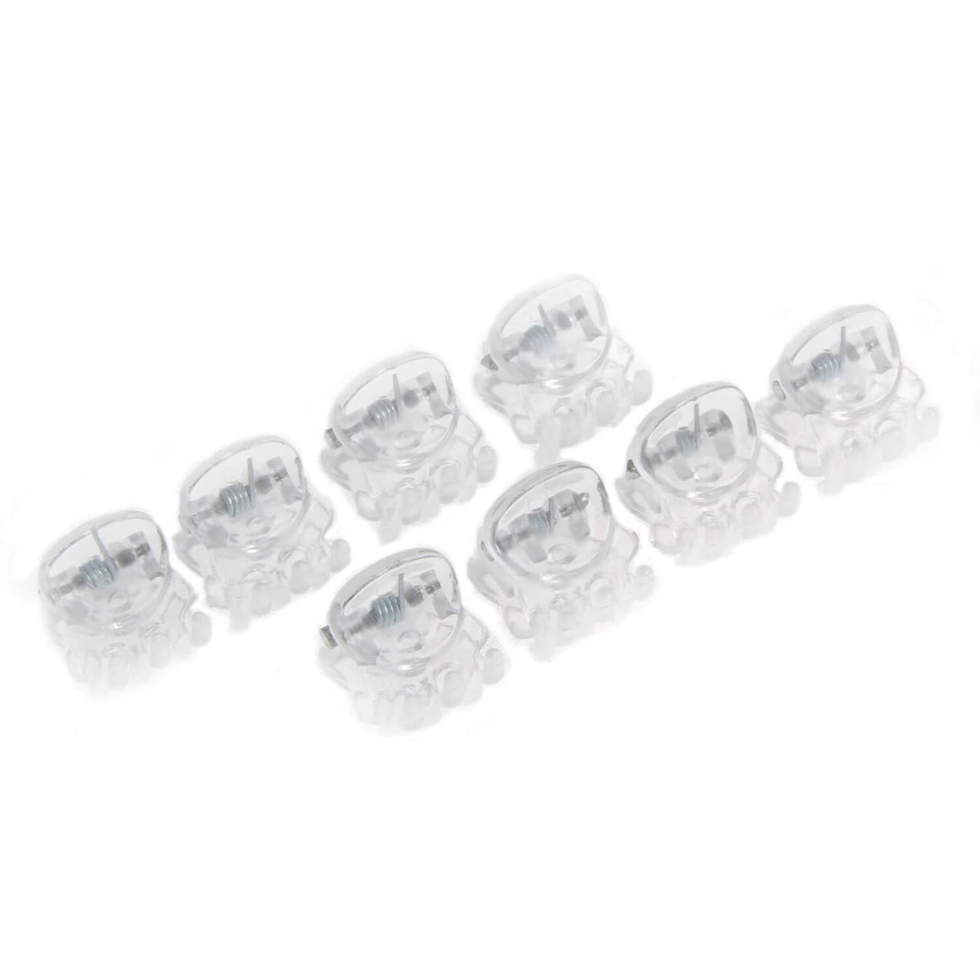 DailyGO - Klemme transparent Kunststoff 1cm