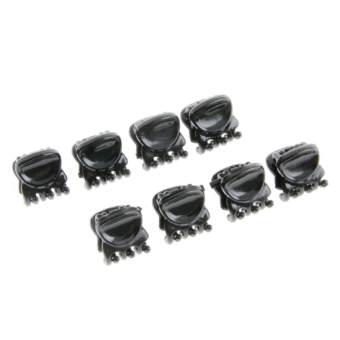 DailyGO - Klemme schwarz Kunststoff 1cm