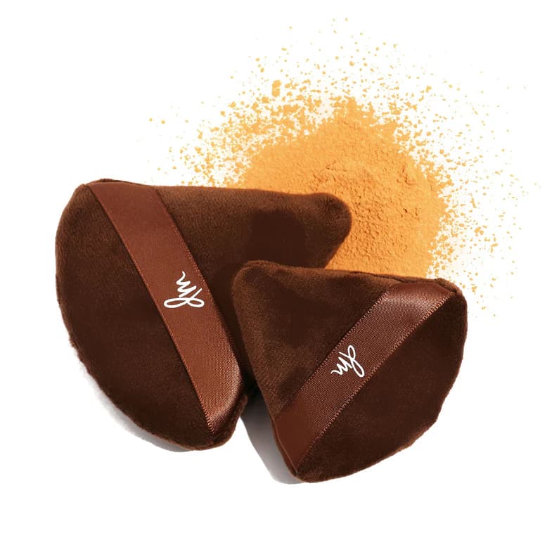 Yummy Skin - Velour Puff Duo Dark Chocolate
