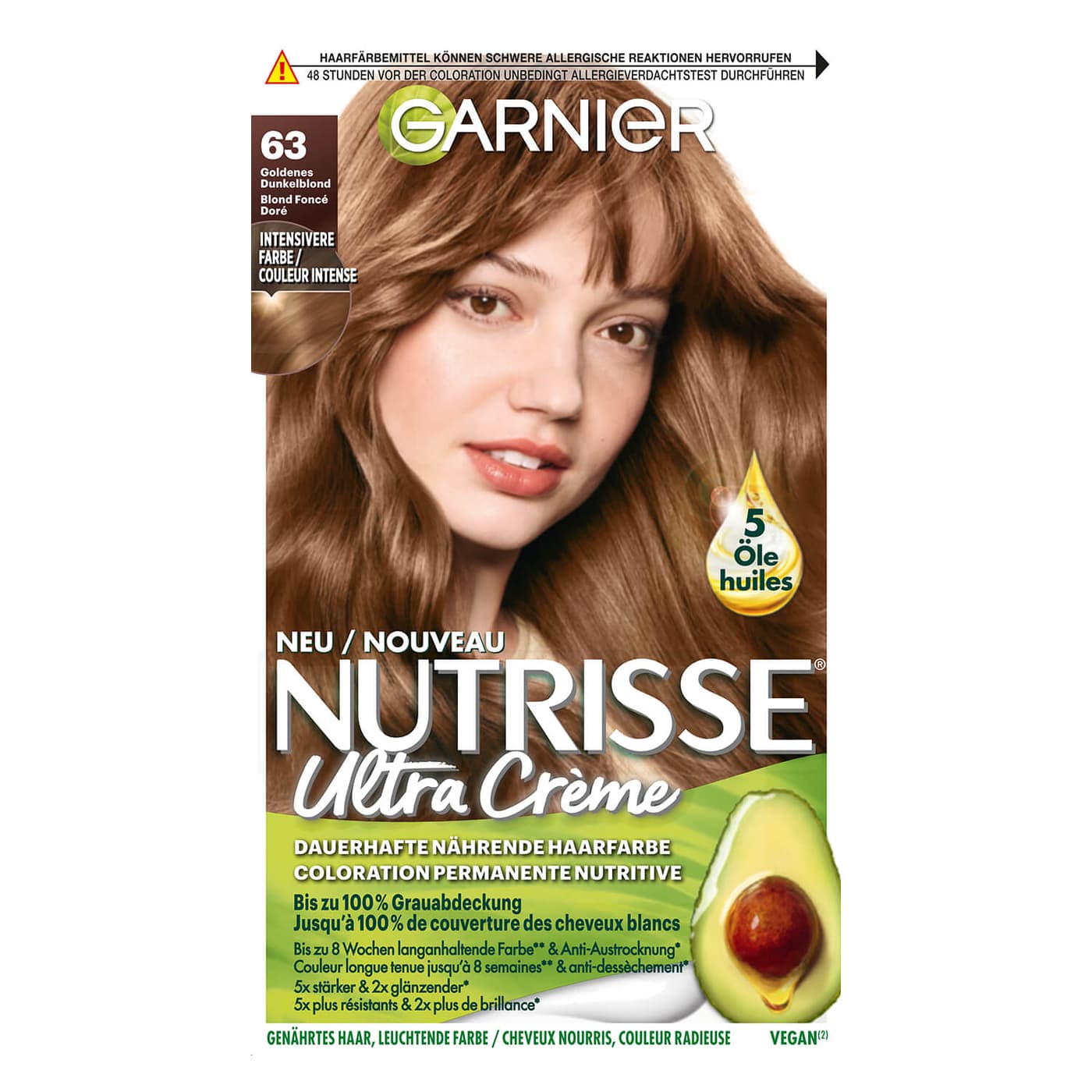 Nutrisse - 63 Goldenes Dunkelblond