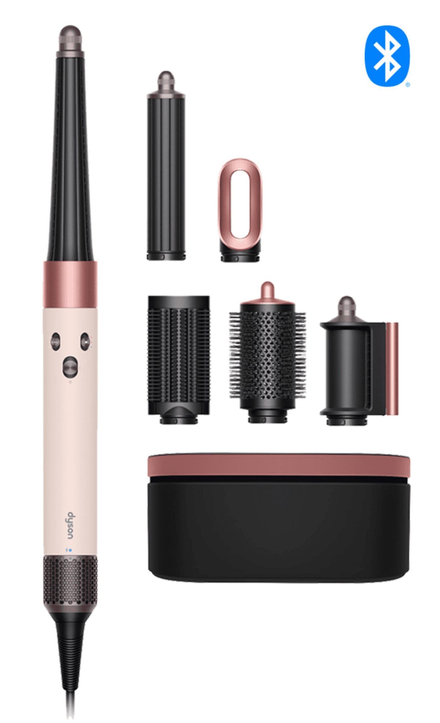 dyson airwrap - straight+wavy Ceramic Pink/Rose Gold