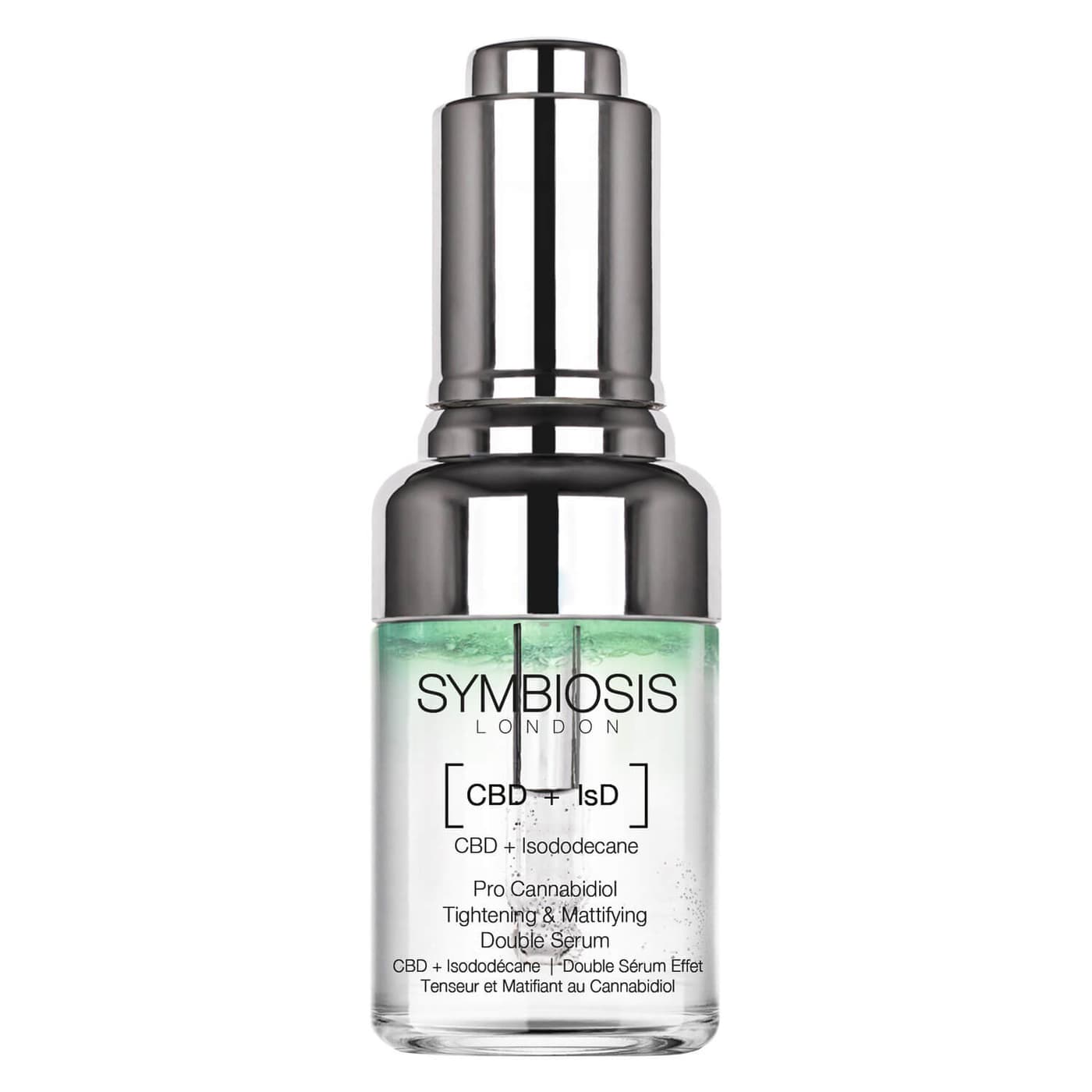 Symbiosis - [CBD + Isododecan] Pro Cannabidiol straffendes & mattierendes Doppelserum