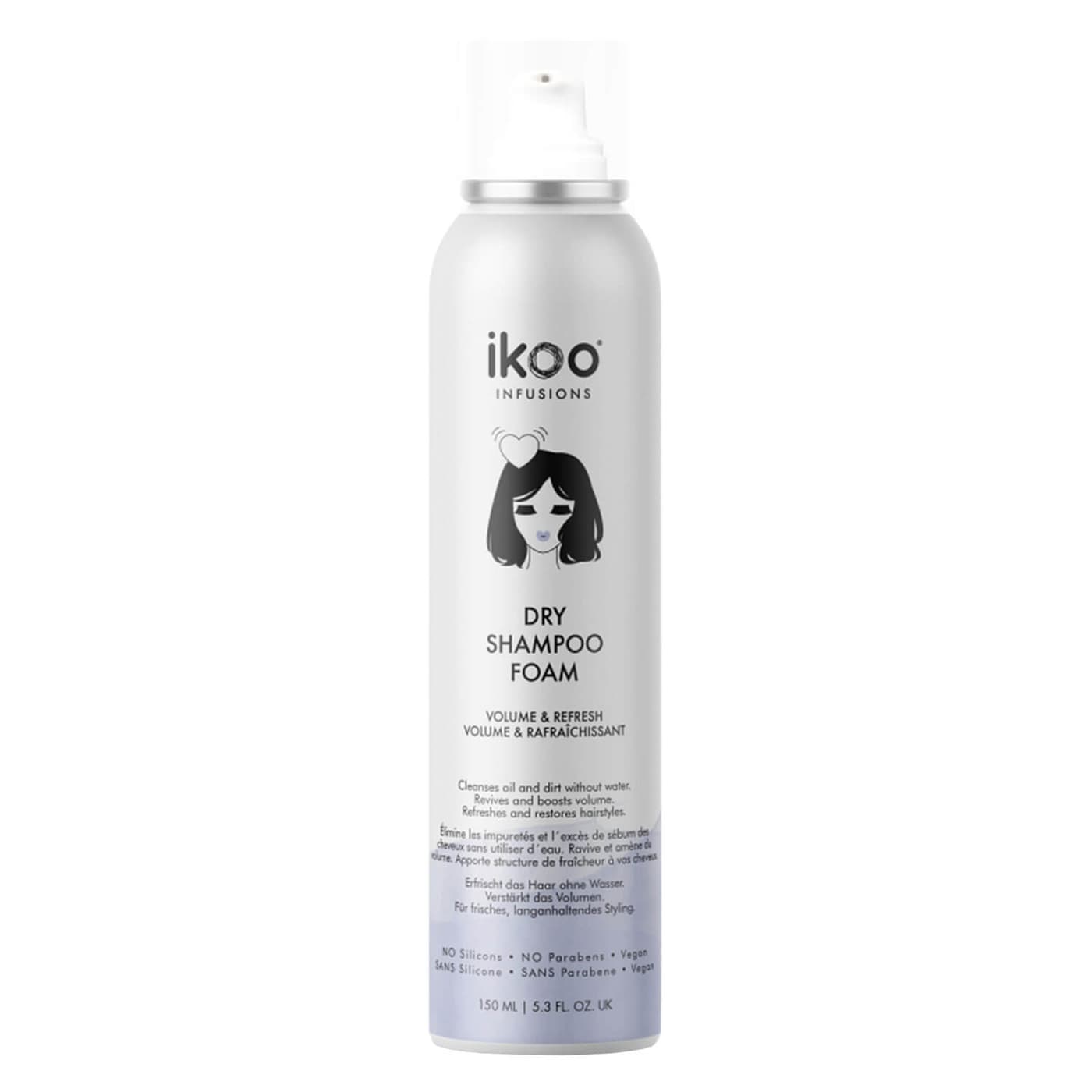 ikoo infusions - Dry Shampoo Foam Volume & Refresh