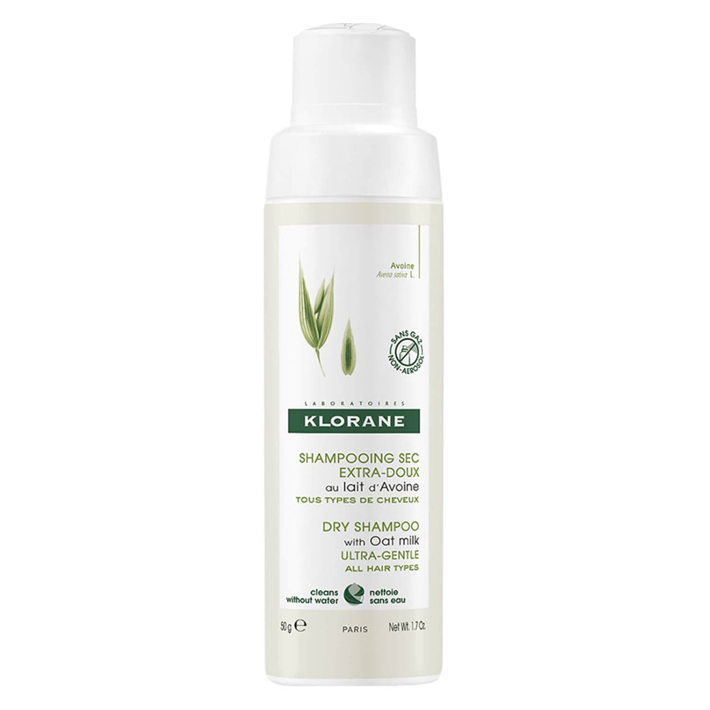 KLORANE Hair - Hafermilch Trockenshampoo Puder